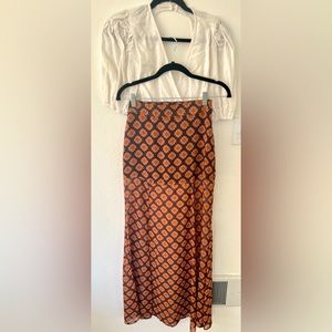 For Love & Lemons Maxi Skirt